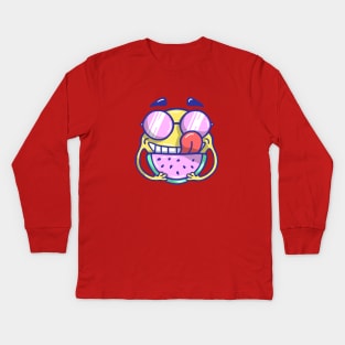 Watermelon Kids Long Sleeve T-Shirt